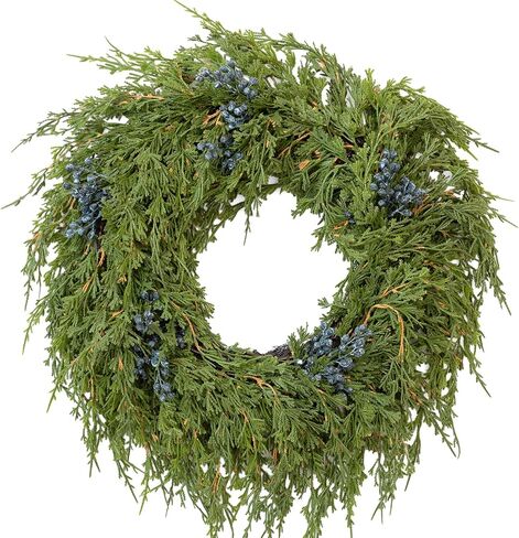 Fall Wreath 16inch, Autumn Fall Door Wreaths with Orange Pine Needle, Light Brown Pinecone,Yellow Wheat, Farmhouse Wreath Decor for Indoor Outdoor Window Wall Christmas Decor in Saudi Arabia