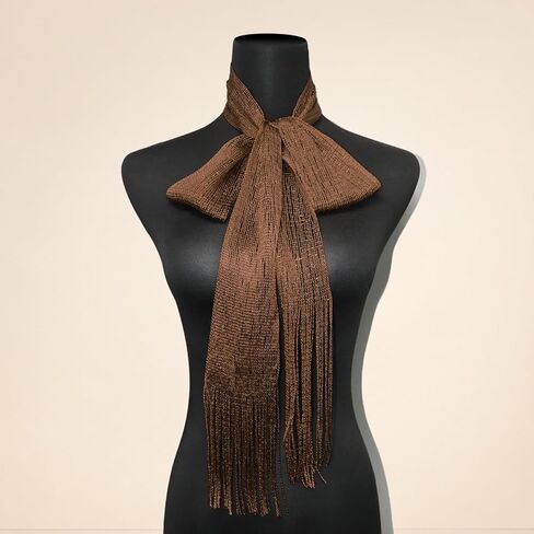 Sequin Neck Scarf for Women, Long Womens Scarves, Lightweight Skinny Scarf for Evening Party Prom Banquet in Saudi Arabia