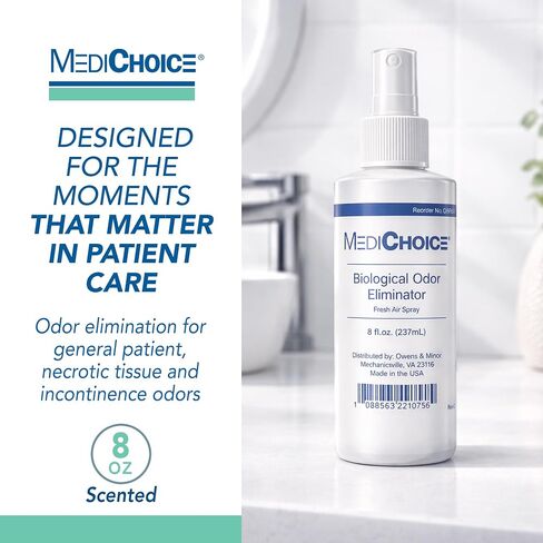 MediChoice Biological Odor Eliminator, Scented, Pump Spray, 8 Oz, 1314OE8120 (Each of 1) in Kuwait