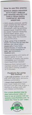 Fleet Laxative Mineral Oil Enema for Constipation, 4.5 fl oz Bottle (5 Pack) in Kuwait