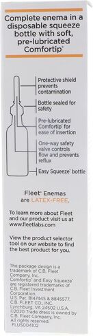 Fleet Laxative Mineral Oil Enema for Constipation, 4.5 fl oz Bottle (5 Pack) in Kuwait