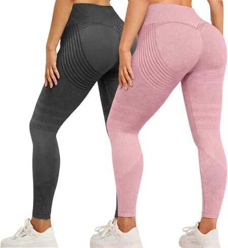 3D Cellulite Compression Leggings for Women, High Waisted Tummy Control Yoga Pants, Stretch Athletic Leggings in Kuwait