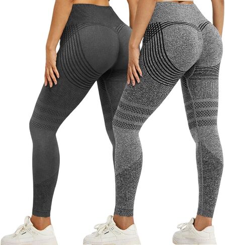 3D Cellulite Compression Leggings for Women, High Waisted Tummy Control Yoga Pants, Stretch Athletic Leggings in Kuwait