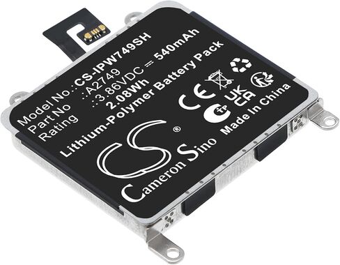 Cameron Sino 540mAh Replacement Battery for Apple A285, A2622, A2684,Watch Ultra, Watch Ultra 49mm, A2749 in Kuwait