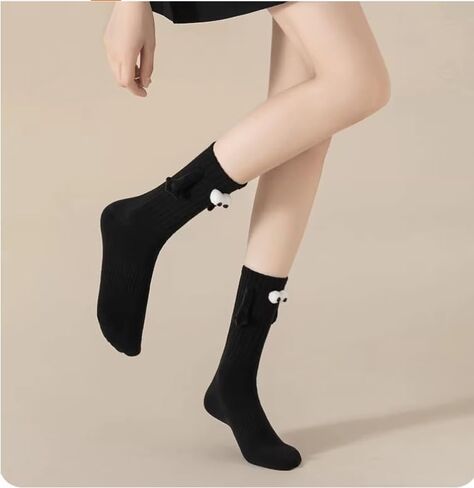 1 Pair Magnetic Holding Hands Socks, Funny Holding Hand Socks, Easter Valentines Day Gifts for Women, Men, Couples in Kuwait