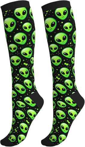 Compression Socks For Women & Men 15-20 Mmhg, Best For Nursing, Running, Cycling, Flight Travel Gifts in Kuwait
