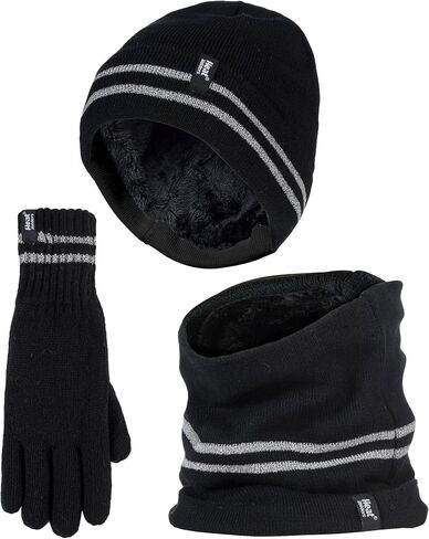 HEAT HOLDERS - Mens Hi Vis Thermal Insulated Reversible Knit Cap 3.4 tog One Size in Saudi Arabia