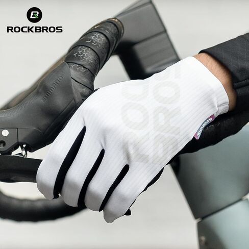 ROCKBROS Cycling Gloves for Men Women – 3D Padded Gel Breathable Biking Gloves, Touchscreen Compatible, Available in Half Finger & Full Finger for Outdoor Sports in Kuwait