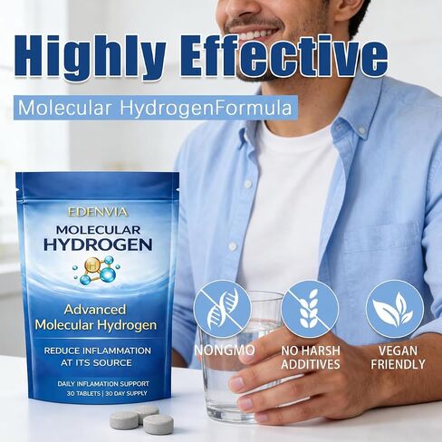 EDENVIA Molecular Hydrogen Tablets -30 Tablets in Kuwait