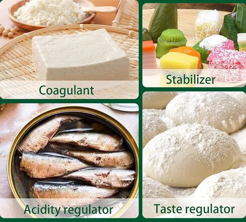 10oz/280g Food Grade Magnesium Chloride Powder - 100% Pure Magnesium Chloride, Non-GMO | Coagulant & Acidity Regulator for Jelly, Candy, Pickled Food | Dairy Free, Gluten Free, Sugar Free in Saudi Arabia