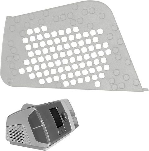 Filter Side Cover Compatible with Resmed AirSense/AirStart/AirCurve 10 Series CPAP Machines, Plastic Filter Cover Door Replcement - 1 Pack Gray in Kuwait