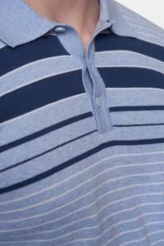 The Quarter Button Polo (Athletic Blue) in Saudi Arabia