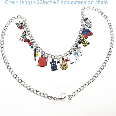 Fashion Dr Who Necklaces Jewelry Accessories for Women Men in Saudi Arabia