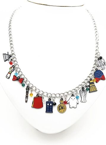 Fashion Dr Who Necklaces Jewelry Accessories for Women Men in Saudi Arabia