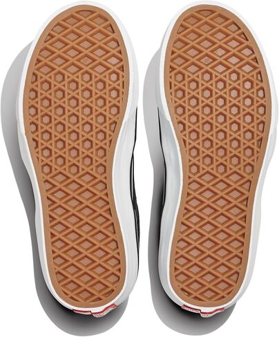 Vans Little Kids' Brooklyn LS Shoe - Casual Low-Top Sneakers for Boys & Girls, Checkerboard Black/Asphalt, 11 in Kuwait