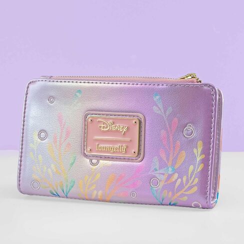 Loungefly x Disney The Little Mermaid Ariel محفظة زهور ناعمة in Kuwait