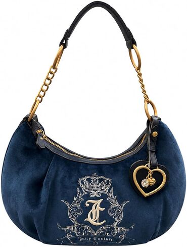 Juicy Couture Need More Juicy Hobo Shoulder Bag with Heart Charm in Saudi Arabia