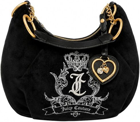 تحتاج Juicy Couture إلى المزيد من حقيبة الكتف Juicy Hobo مع سحر القلب in Kuwait