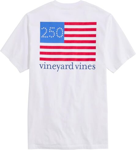 vineyard vines Whale US Flag Pocket Tee in Saudi Arabia