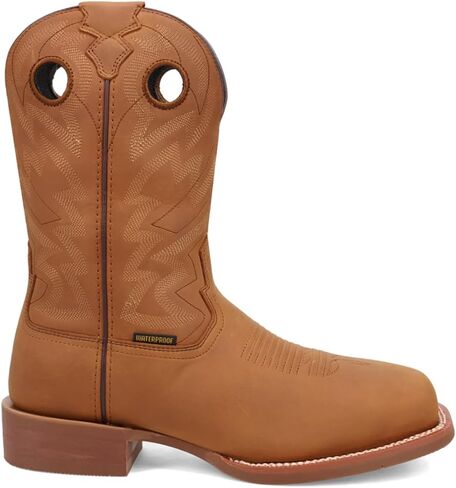 Dan Post Boots رجالي Hames مقاس 11 بوصة مقاوم للماء بمقدمة مربعة للعمل/الخدمة - بني in Kuwait