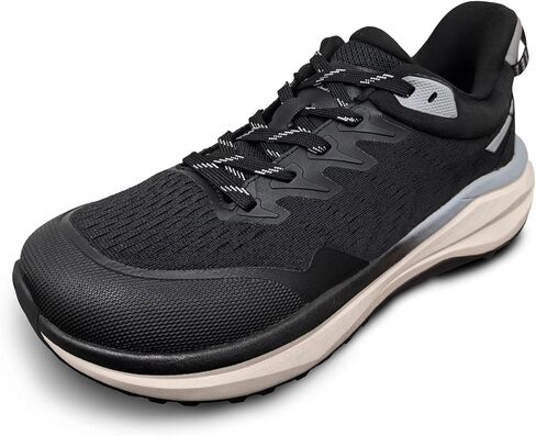 Queday Men's Wide Toe Box Trail Running Shoes Cushion Cross Training Sneakers with Arch Support Slip-Resistant Breathable Walking Shoes Gym Workout Daily Size 7-12 in Saudi Arabia
