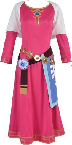 miccostumes Women's Princess Skyward Sword Cosplay Costume Dress in Kuwait
