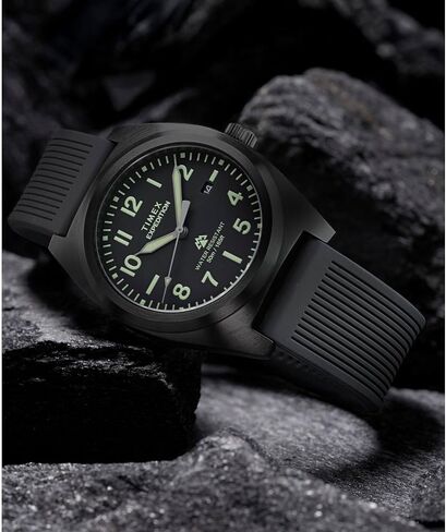 Timex Men's Expedition Capstone 39mm Watch - Triple Black in Kuwait