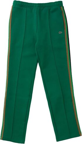 Lacoste Women's Straight Fit Striped Navy Track Pants in Kuwait