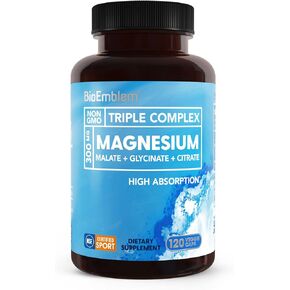 BioEmblem Magnesium Glycinate 120 Capsules in Saudi Arabia