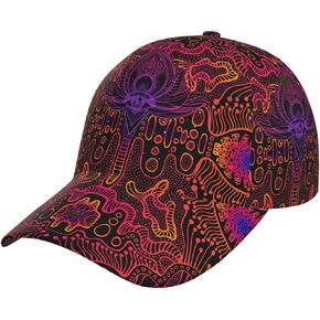Psychadelic Trippy Abstract Baseball Cap Snapback Hats Adjustable Trucker Hat for Men Women in Saudi Arabia