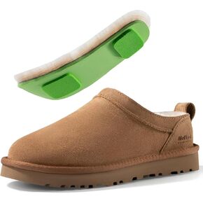 Mel&Syd Classic Micro Mini Boots: 100% Australian Sheepskin Lined - Waterproof Suede with Elastic Memory Foam Fall Winter Shoes for 2026 Fashion Women Daily Wearing In/Outdoor in Saudi Arabia