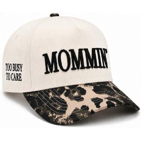 Mommin Trucker Hat for Women, Adjustable Embroidered Mom Baseball Cap -Christmas Mothers Day Birthday Gifts for Mom & Wife in Saudi Arabia