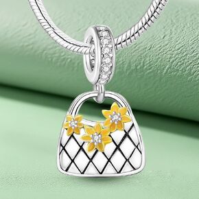 1Pc 925 Silver Fashionable Cute Pink Series Beads Charms Fit DIY Jewelry Matching And Daily Outfit Decoration Gift For Women Gifts For Mom Party Favors in Kuwait