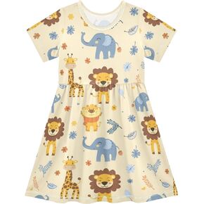 Wreath Rabbit Girls Dresses, Summer Dresses for Toddler Girls Dress Size 2T in Kuwait