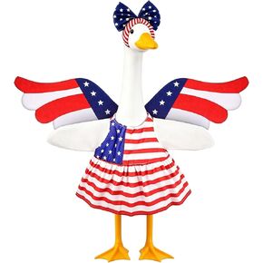 Porch Goose 4th of July Outfit, 23 Inch Independence Day Costume, US 250th Anniversary Decoration, Summer Goose Clothes in Saudi Arabia