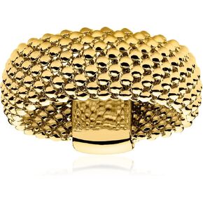Ross-Simons Italian 14kt Yellow Gold-Plated Popcorn-Chain Ring in Saudi Arabia
