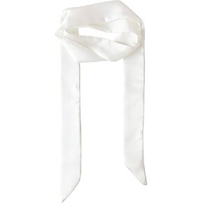 Skinny Satin Scarf for Women Long Neck Scarf Accessory Belt for Handbag Hairband Fashion in Saudi Arabia