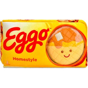 iscream Eggo Waffles Package 14" x 7" Pillow Set with 2 Plushie Waffle Mini Pillows in Kuwait