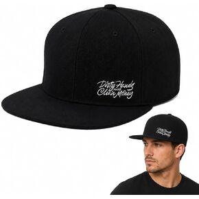 Dirty Hands Make Clean Money Snapback Hat for Men Funny Black Baseball Cap Women Adjustable Dad Hat Fashion Trucker Hat for Summer in Saudi Arabia