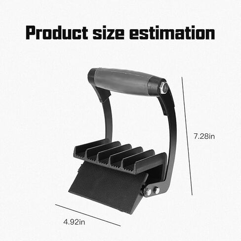 Plywood Carrier & Panel Carrier - Adjustable Drywall Carrying Tool for 0-1 Inch Thickness Boards, Ergonomic Drywall Carrier with Non-Slip Grips​ in Kuwait