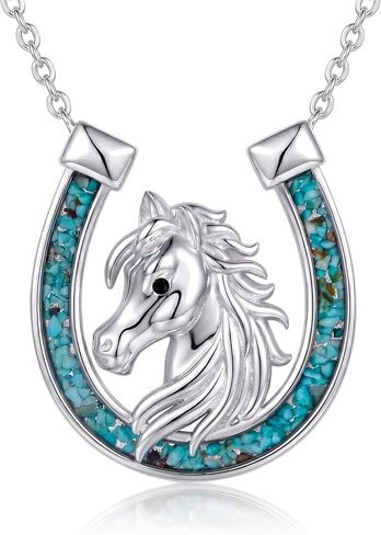 YYB Cowgirl Necklace for Women Western Necklace Set, Turquoise Country Necklace Collection, Rodeo Inspired Western Gifts Jewelry in Saudi Arabia