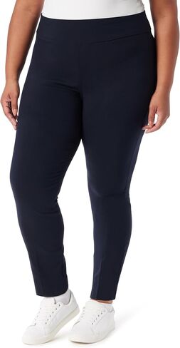Gloria Vanderbilt Women's Pull on Tummy Slimmer Trouser Pant Plus in Kuwait
