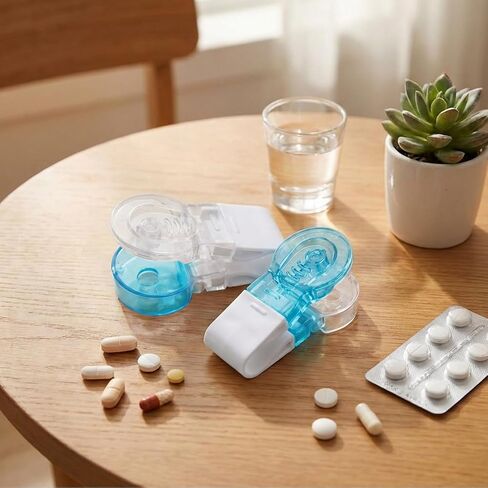 Pill Popper for Blister Packs, 6 Count Portable Pill Dispenser, Easy Blister Pack Opener for Medication Management, Durable ABS Plastic Design in Saudi Arabia