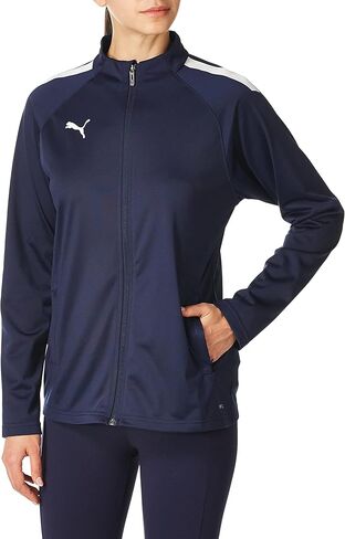 PUMA Womens Team Liga Jacket Soccer Cleats - Black, Red in Kuwait