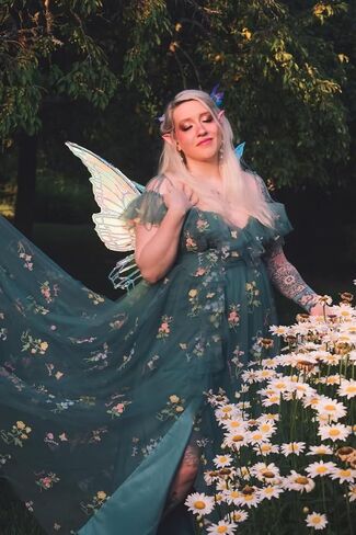 Embroidery Tulle Prom Dresses Formal Gowns 2025 Green Ruched Corset Flower Party Floor Length Dresses for Wpmen Size 16 in Saudi Arabia