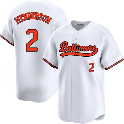 Custom Mens/Women/Youth Baltimore Baseball Stitched T-Shirt for Sports Fan in Saudi Arabia