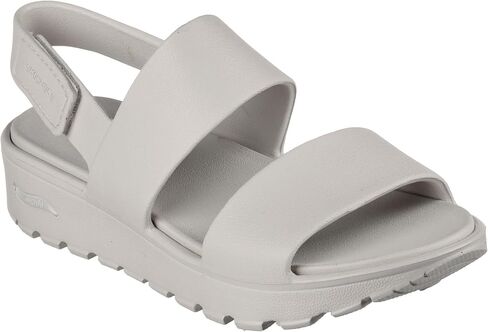 Skechers Women's Foamies Arch Fit Footsteps - Day Dream | Casual, Arch Fit, Dual-Density, Luxe Foam, Machine Washable, Vegan, Adjustable, Foamies in Kuwait