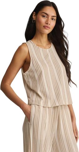 Z SUPPLY Women's Sloane Knit Striped Top in Kuwait