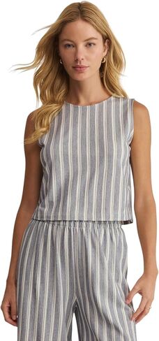 Z SUPPLY Women's Sloane Knit Striped Top in Kuwait