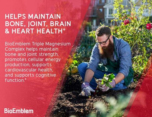 BioEmblem Magnesium Glycinate 120 Capsules in Saudi Arabia